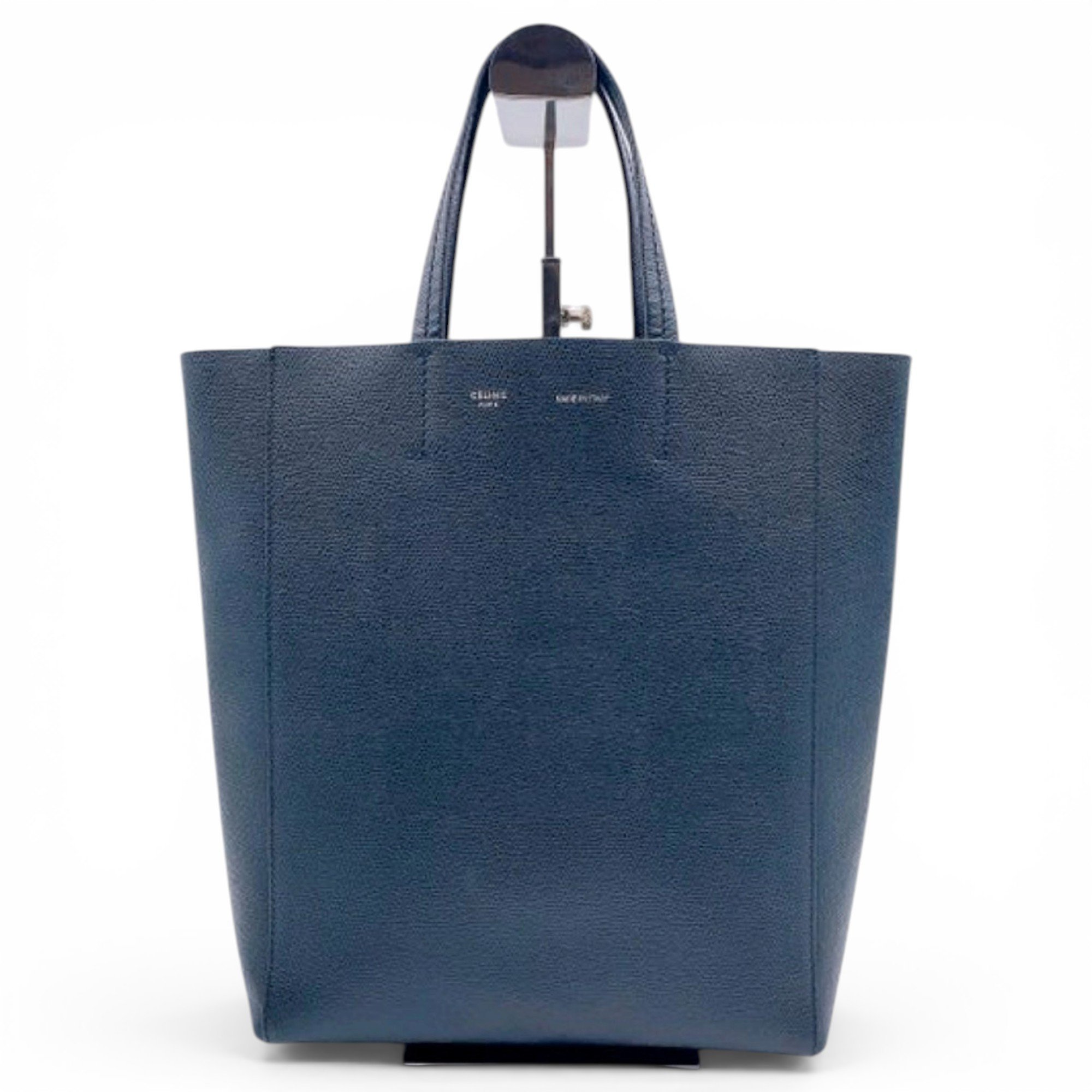 Cabas Vertical leather tote