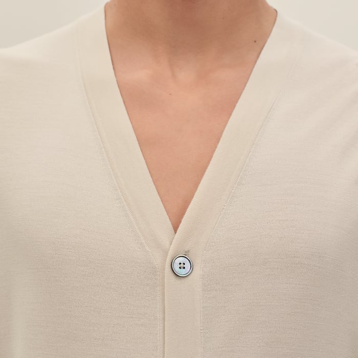 Ficelle "Detail H" Buttoned Cardigan