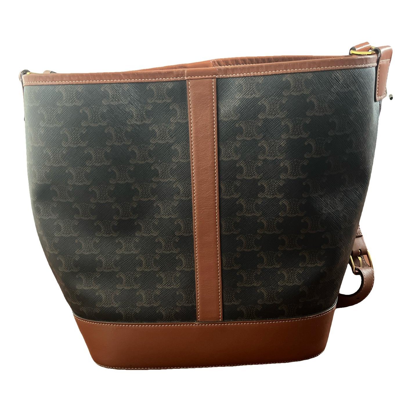 SAC SEAU leather handbag