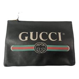 Gucci Guccy clutch leather clutch bag