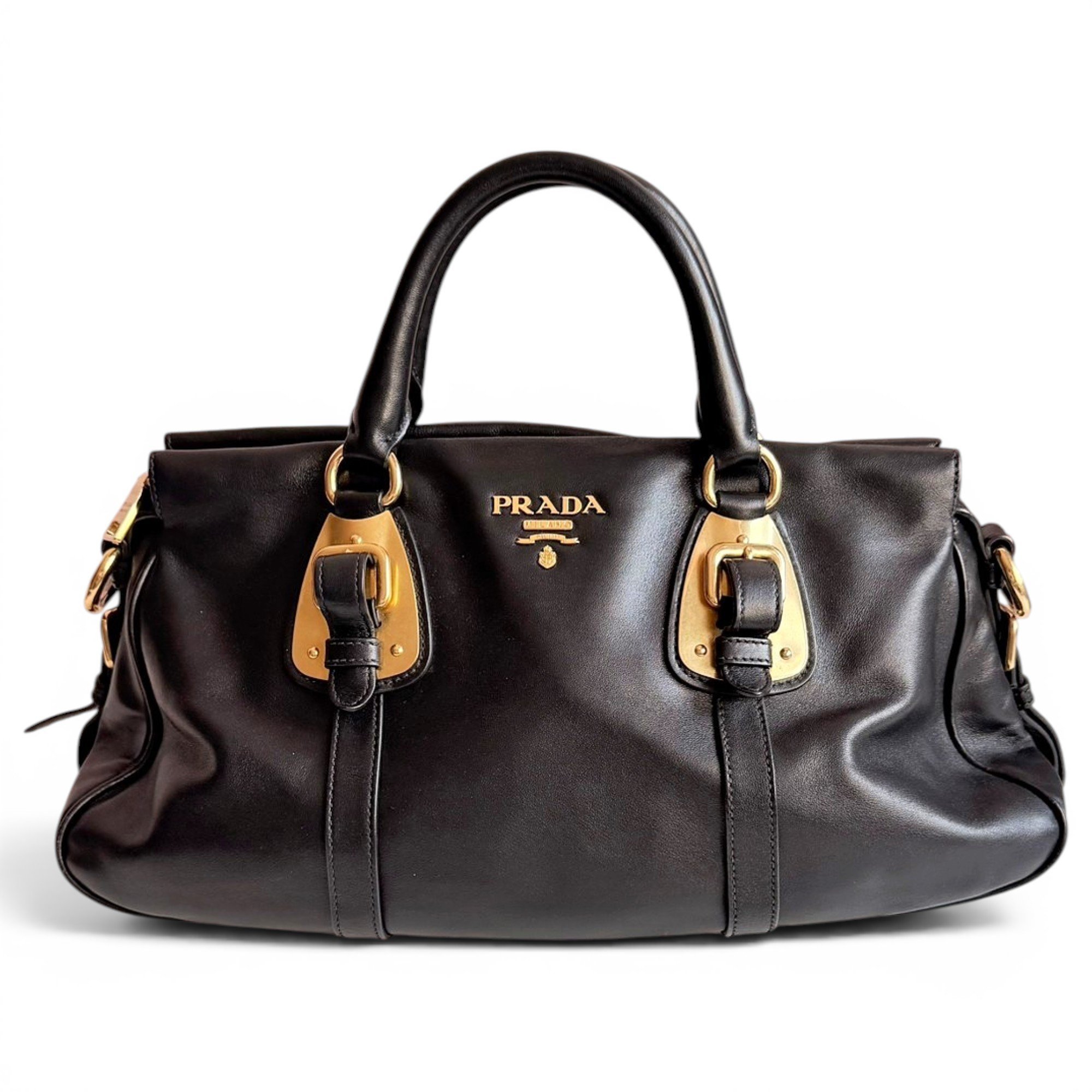 Leather handbag