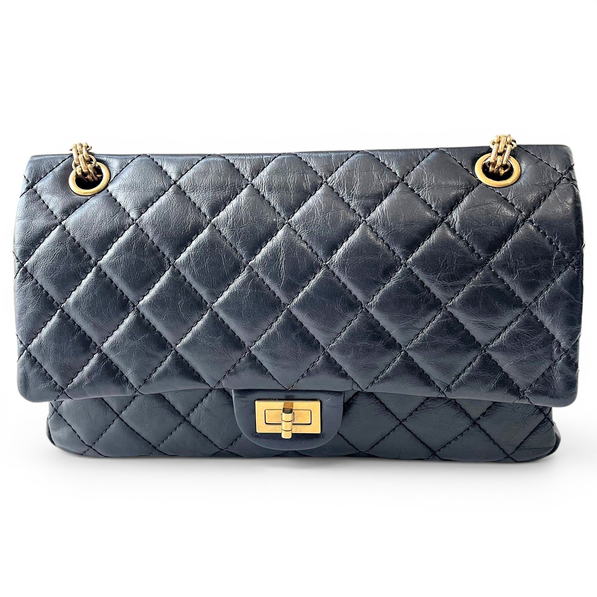 2.55 leather handbag