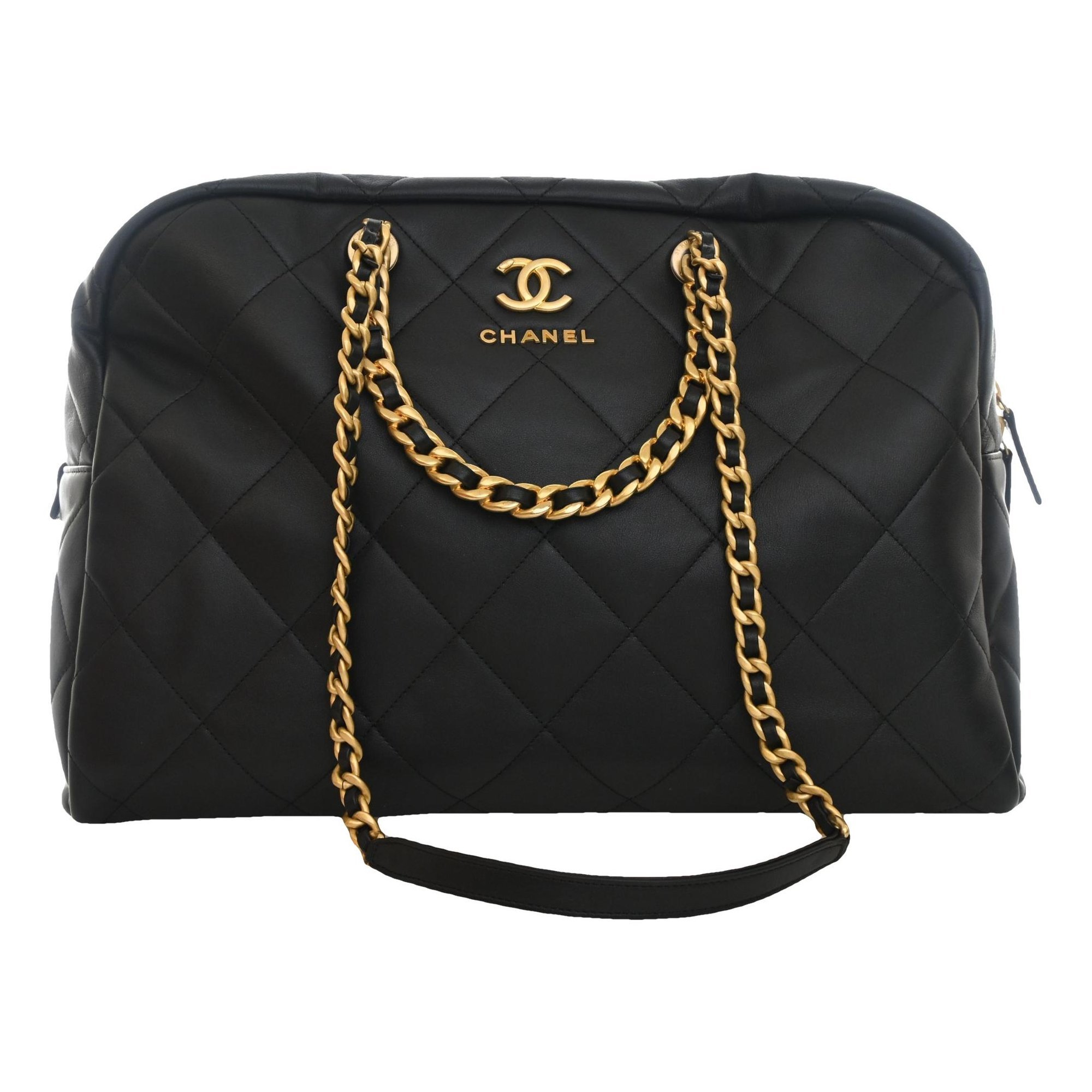 Leather tote