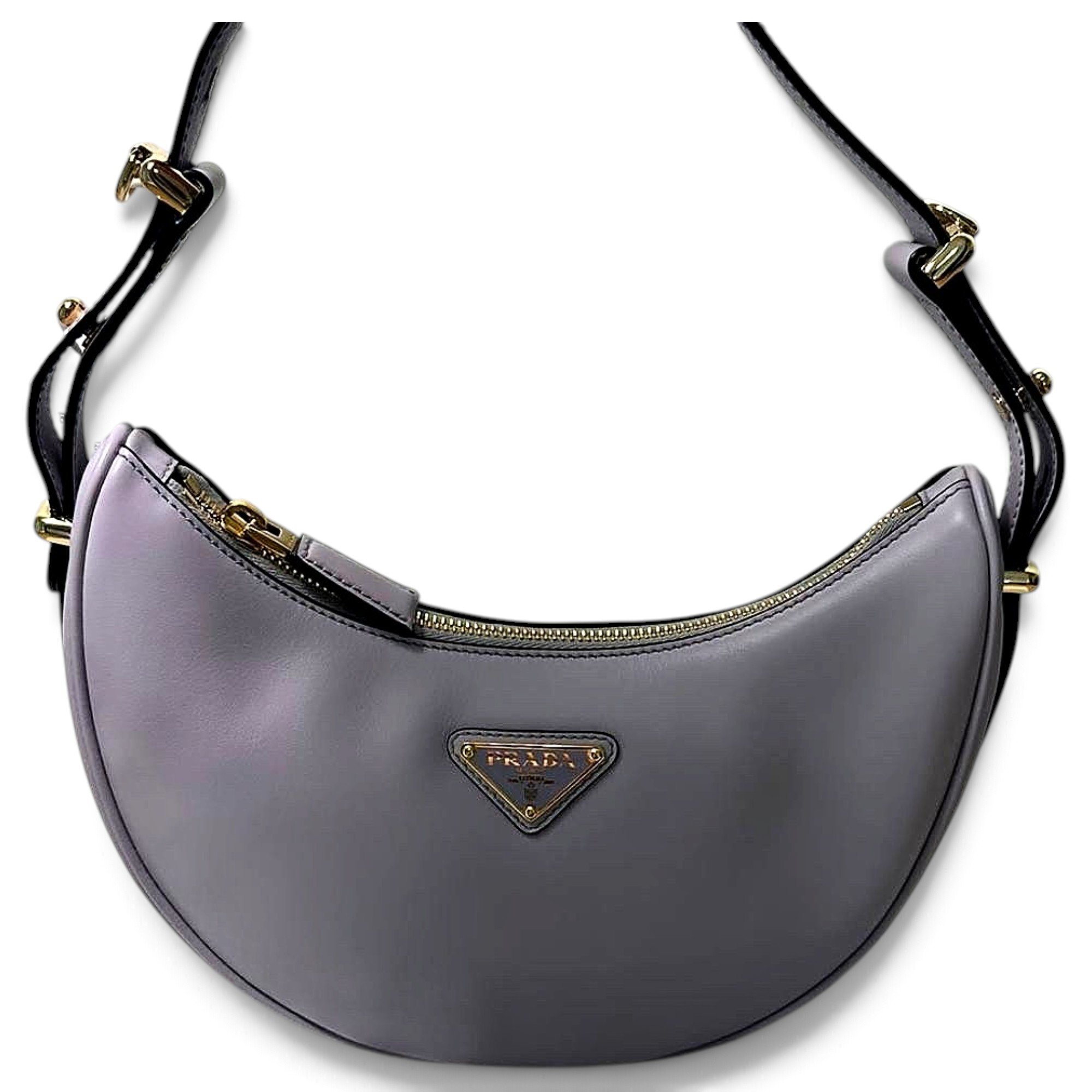 Arqué leather handbag
