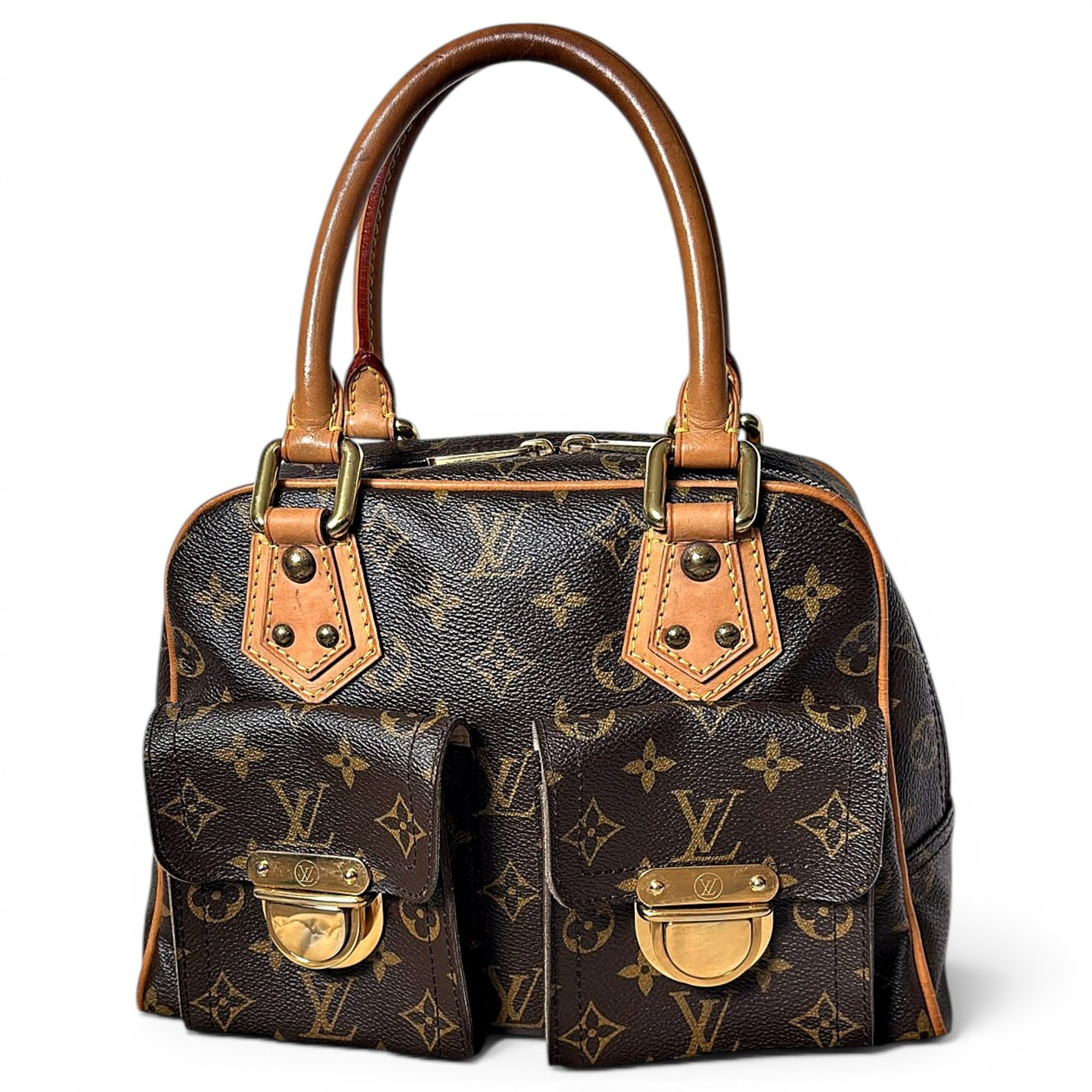 Louis Vuitton Manhattan leather handbag
