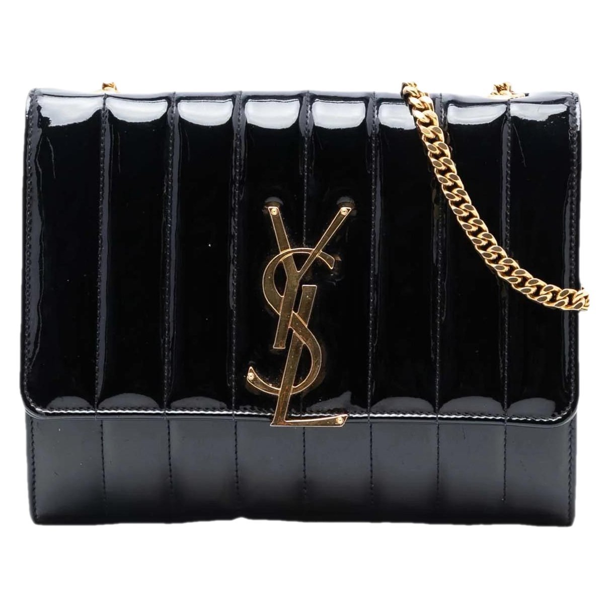 Patent leather crossbody bag
