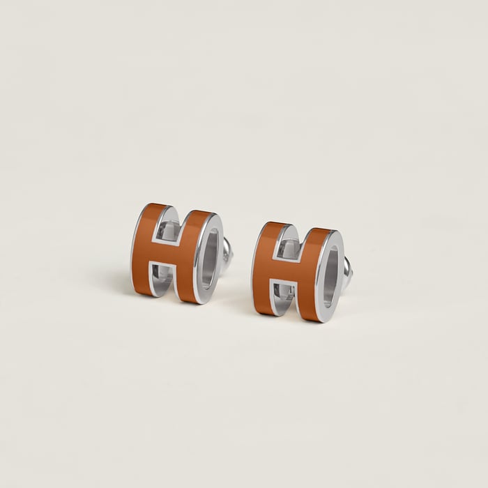 New Gold Mini Pop H Earrings