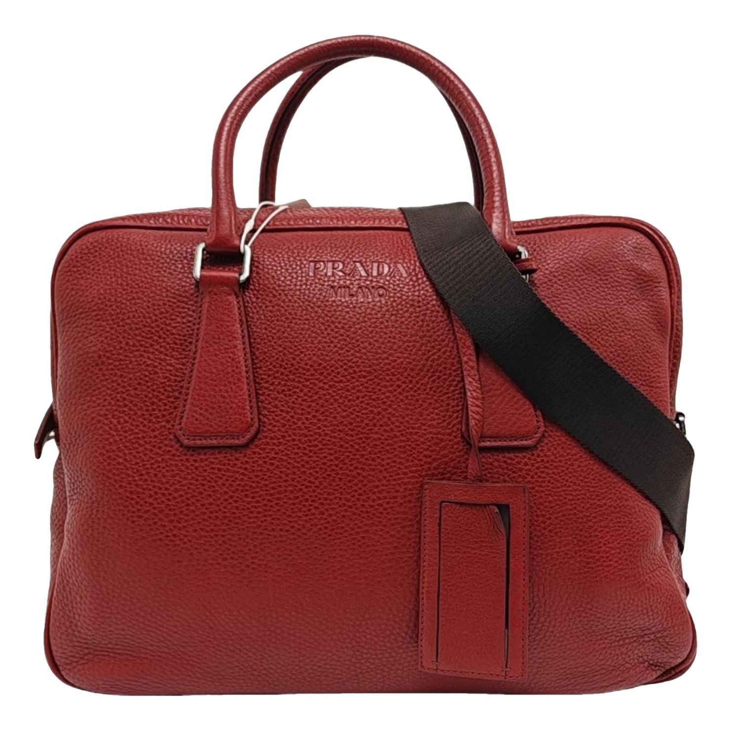 Leather handbag