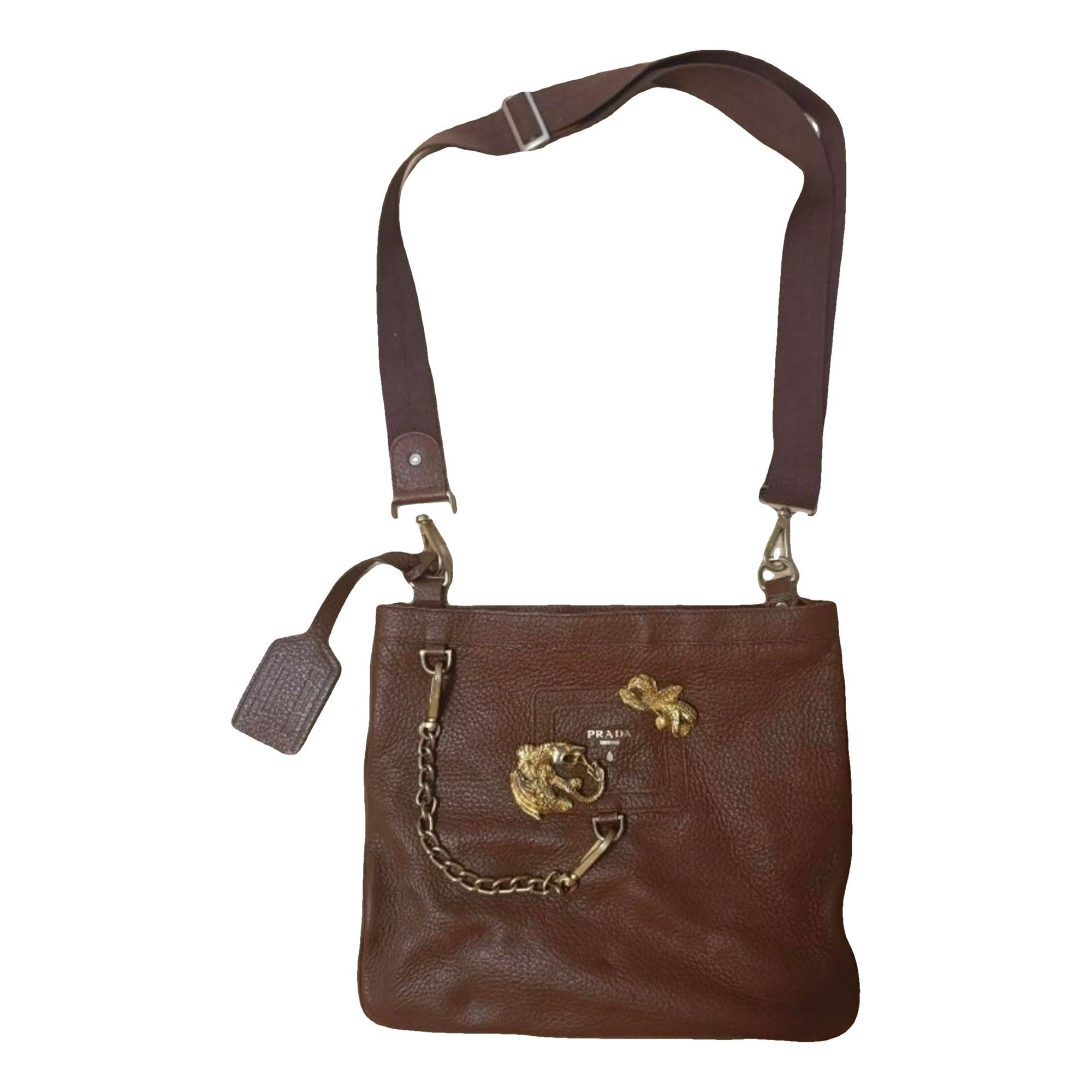 Leather crossbody bag