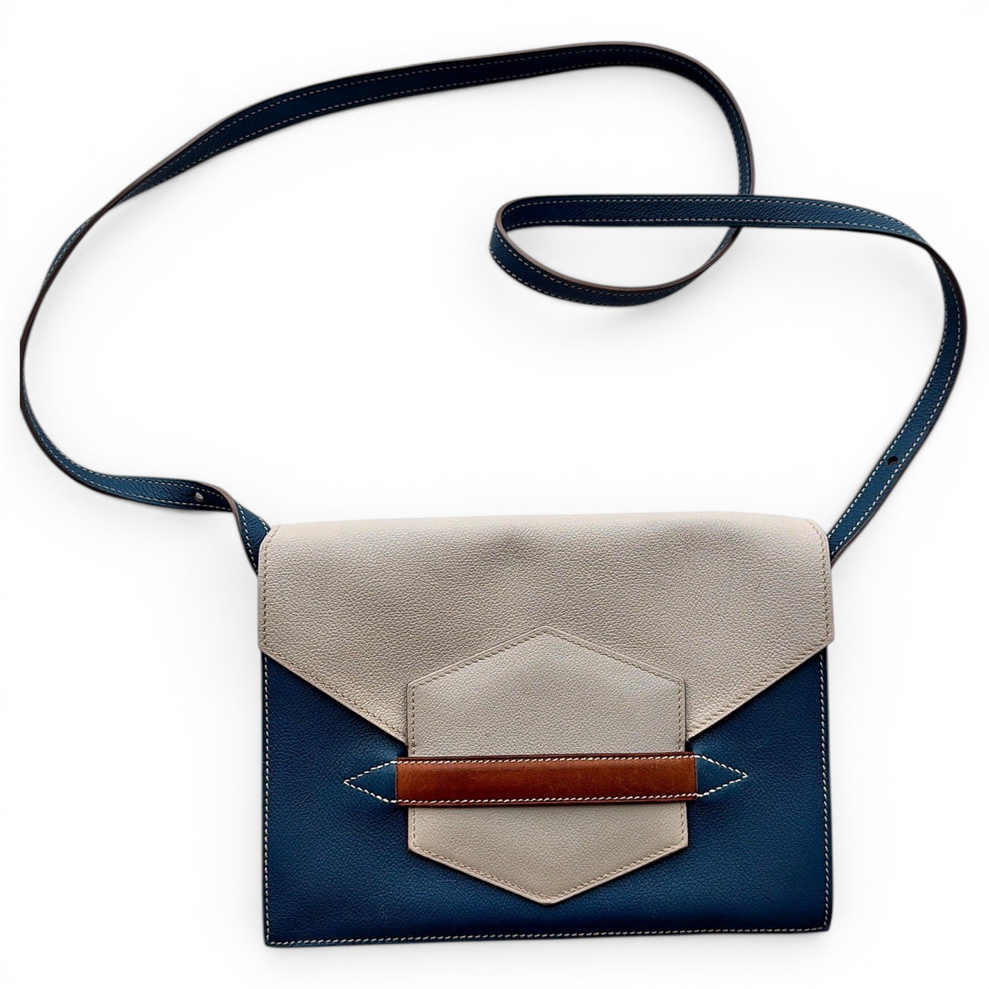 Faco leather crossbody bag