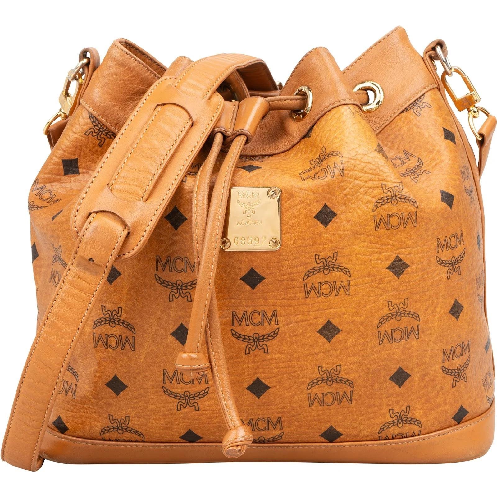Heritage Drawstring leather crossbody bag