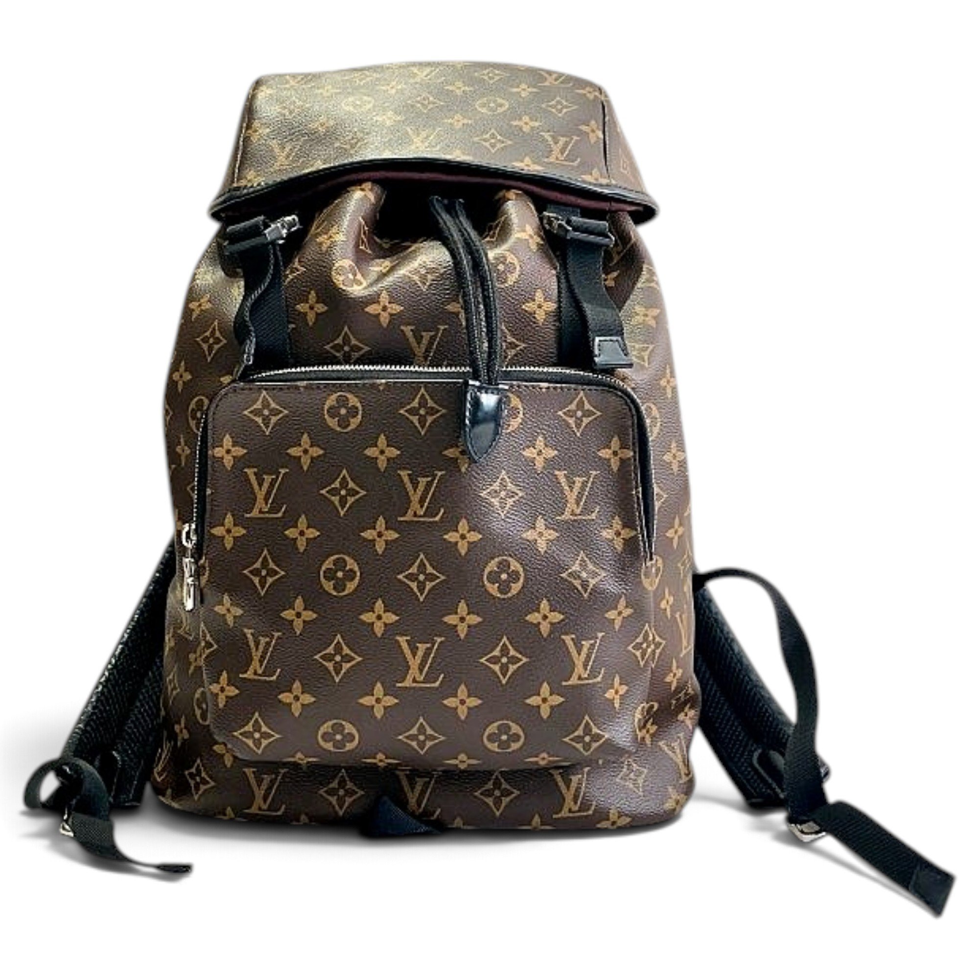 Leather backpack