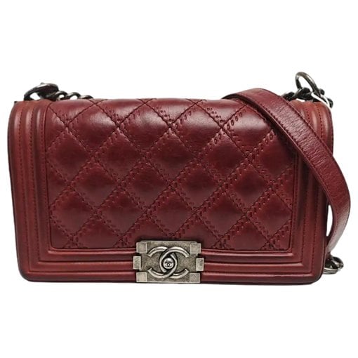 Leather handbag