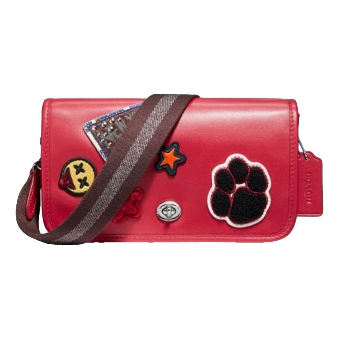 Smooth Crossbody leather crossbody bag