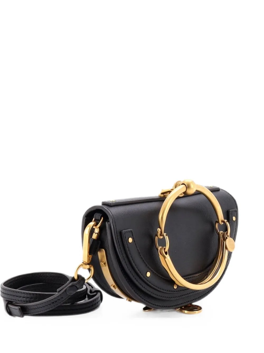 Nile Leather Mini crossbody bag