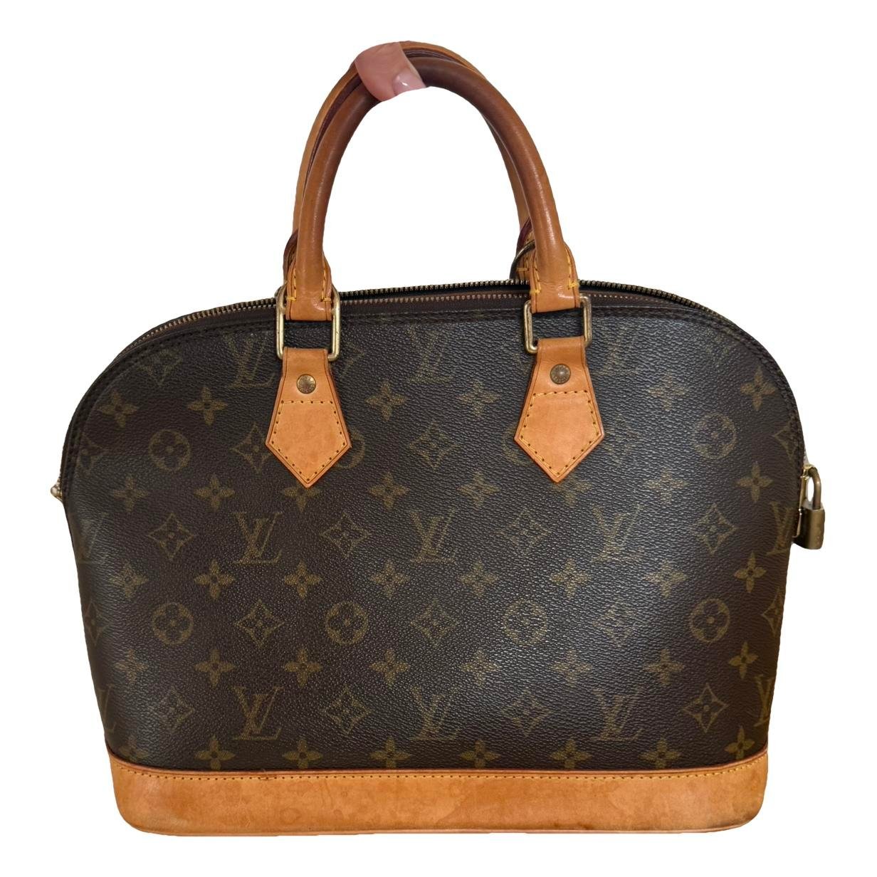 Alma leather handbag