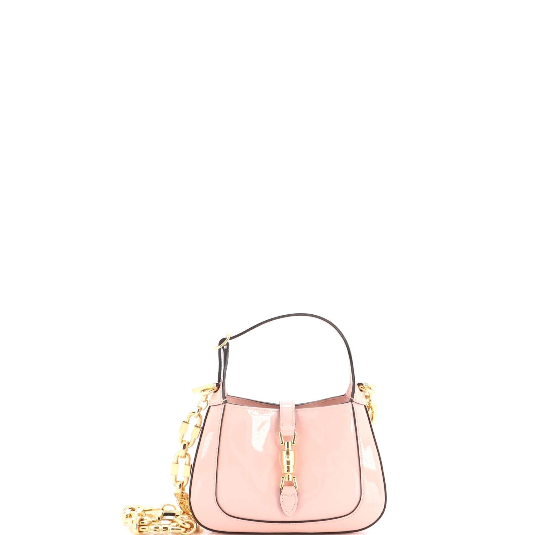 Patent leather handbag