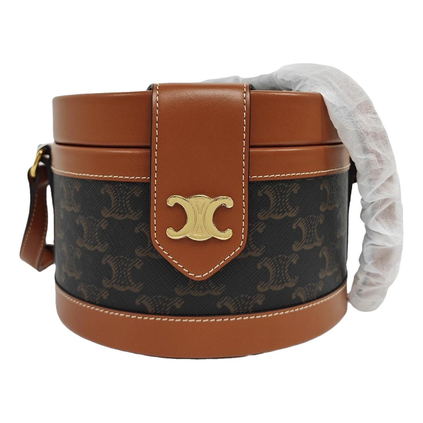 Triomphe leather handbag