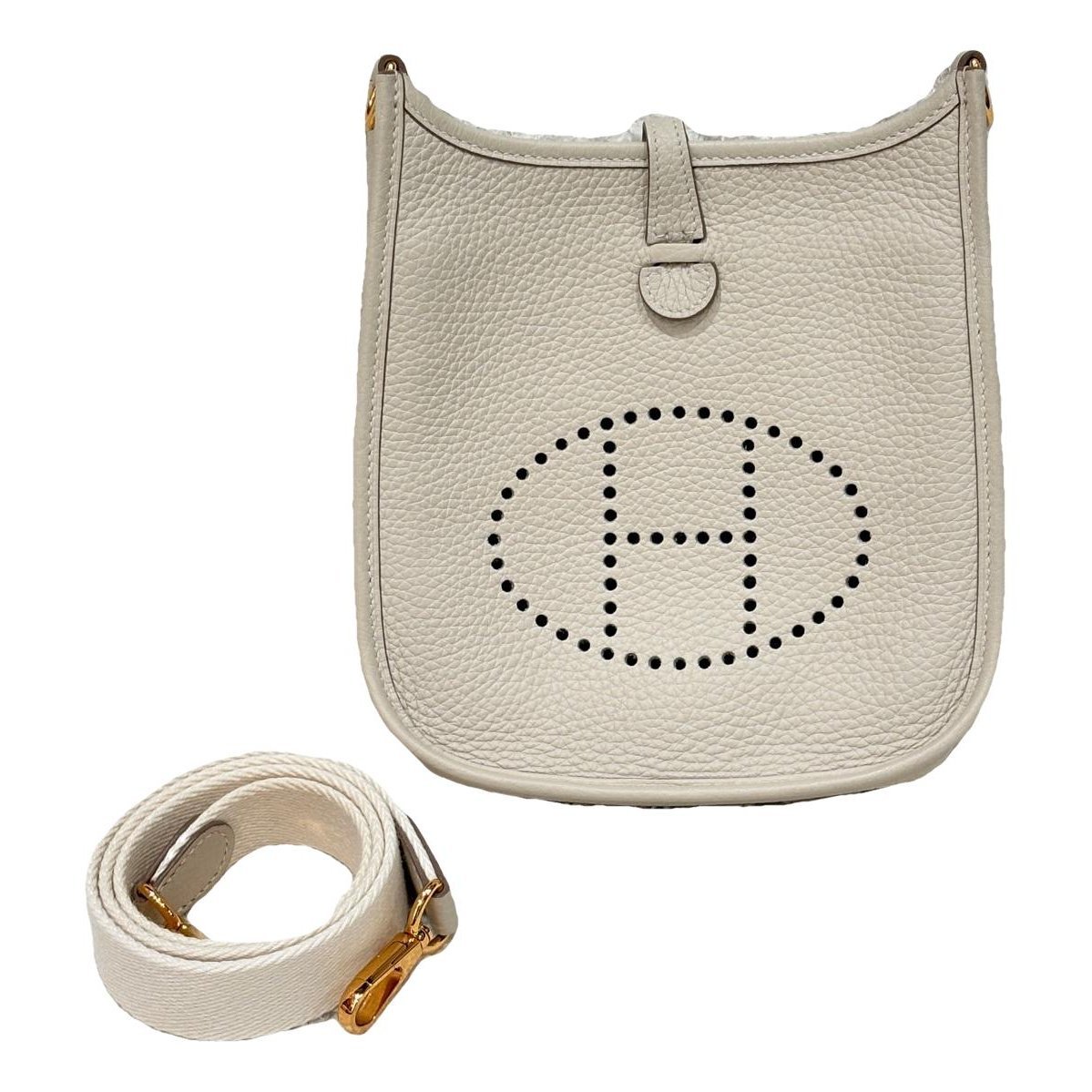 Evelyne leather handbag