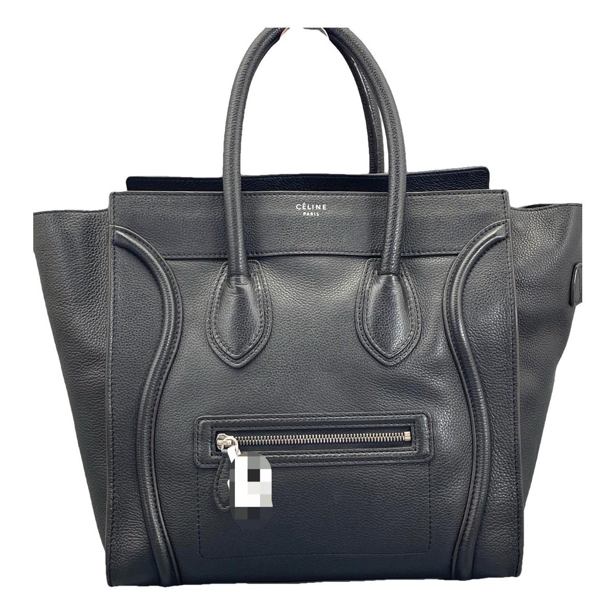 Luggage leather handbag