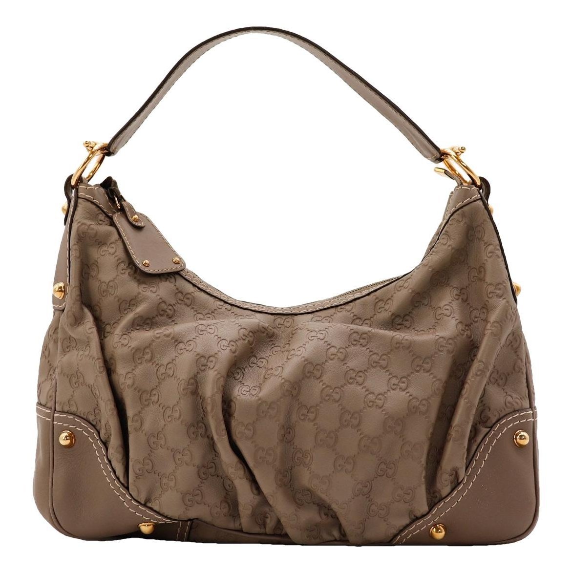 Hobo leather handbag