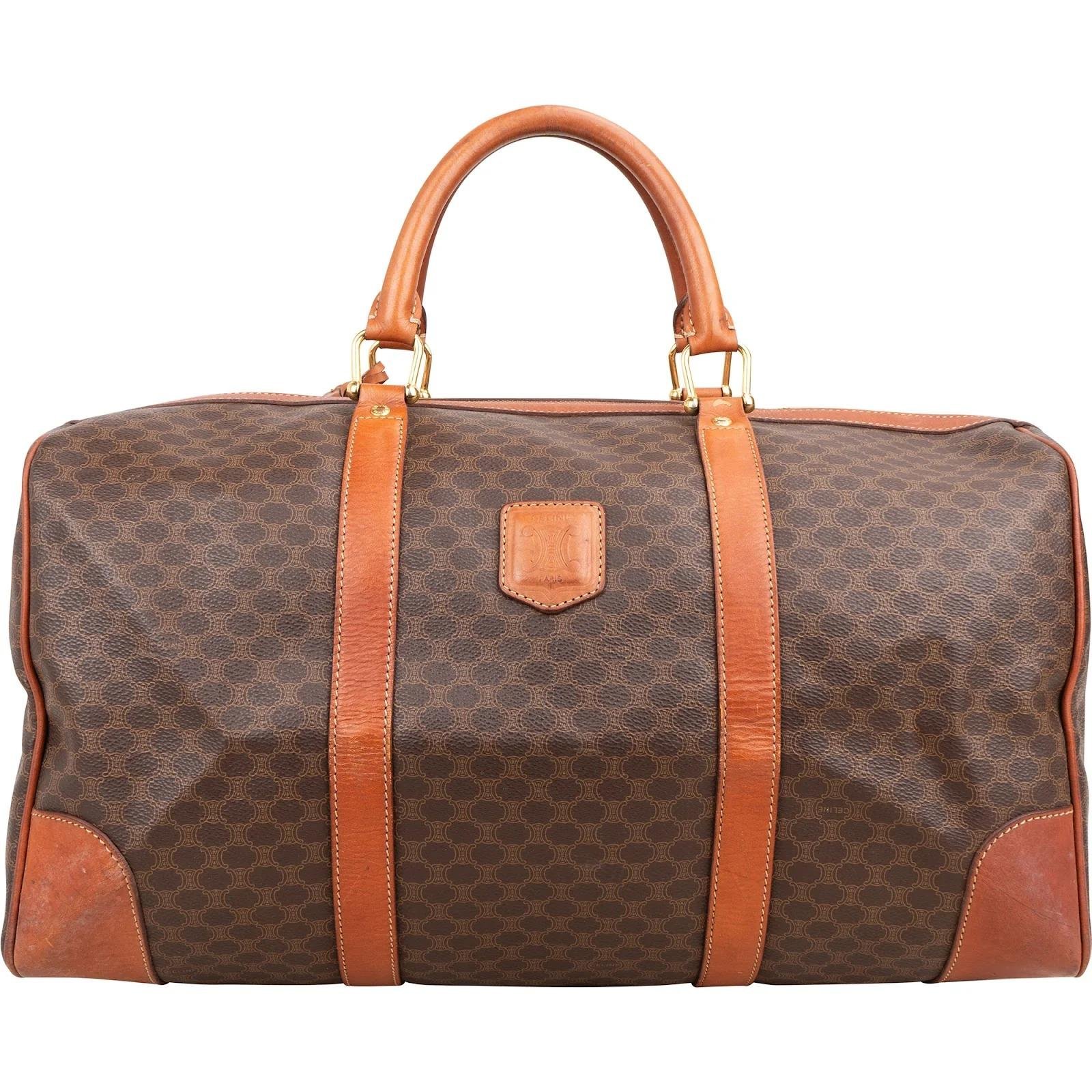 Celine Triomphe leather handbag