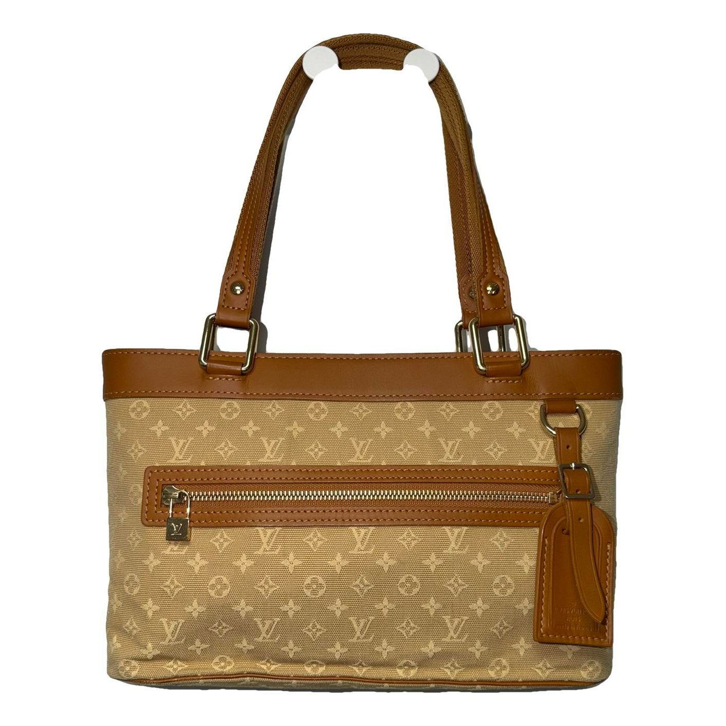 Lucile linen handbag