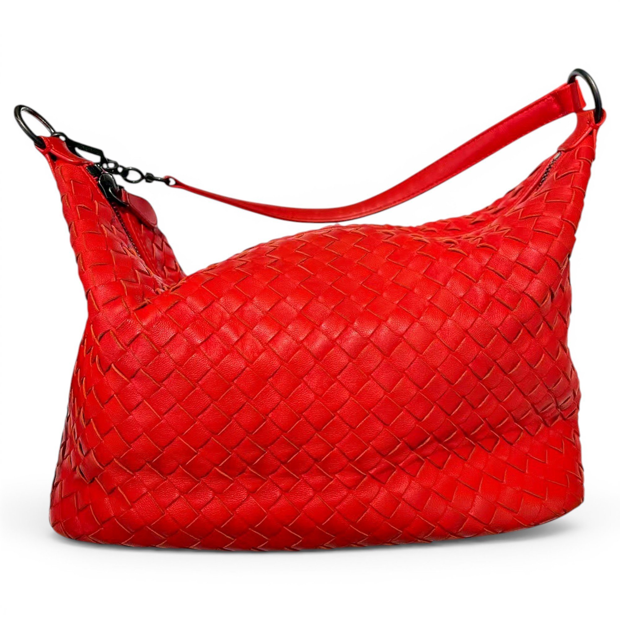 Leather handbag