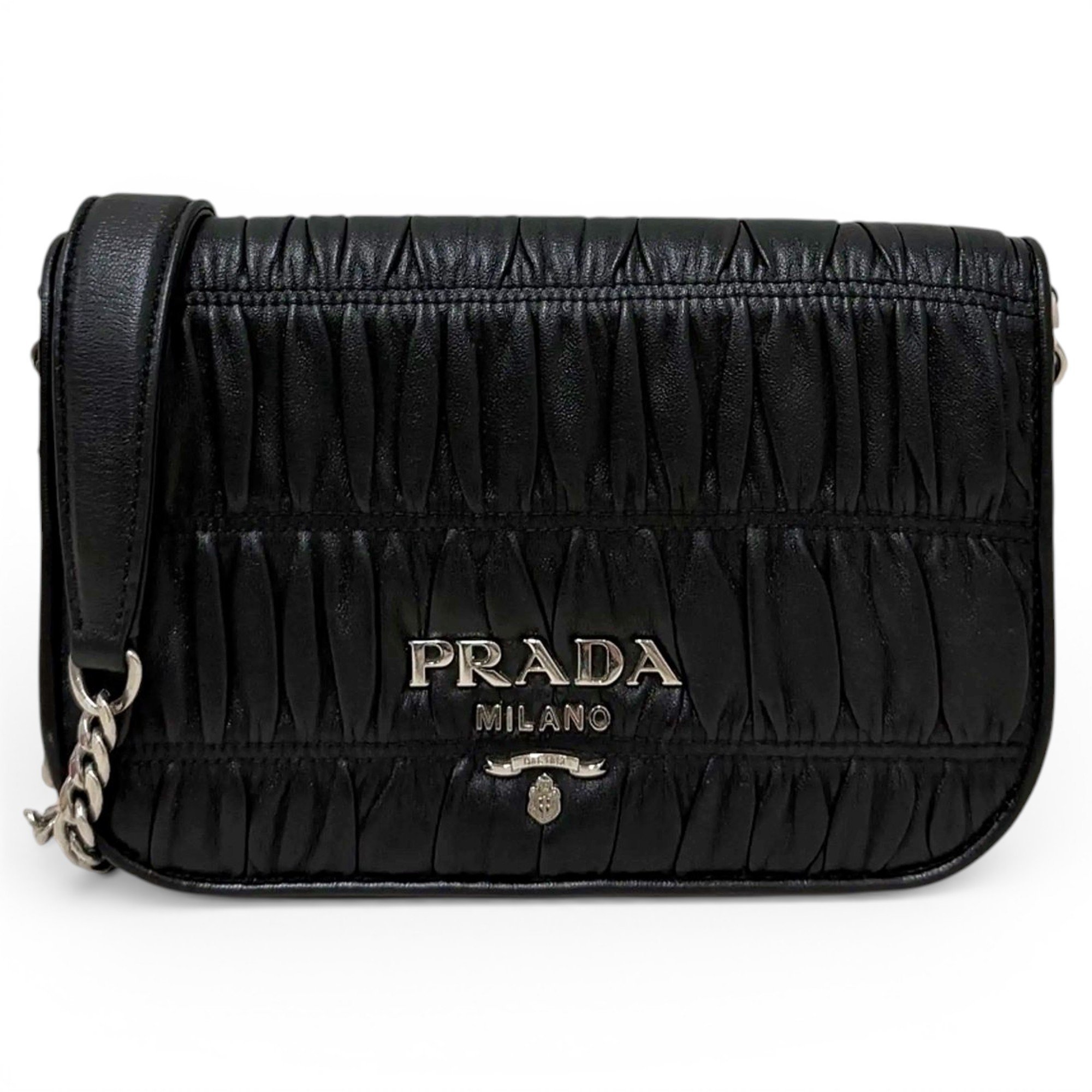 Leather crossbody bag