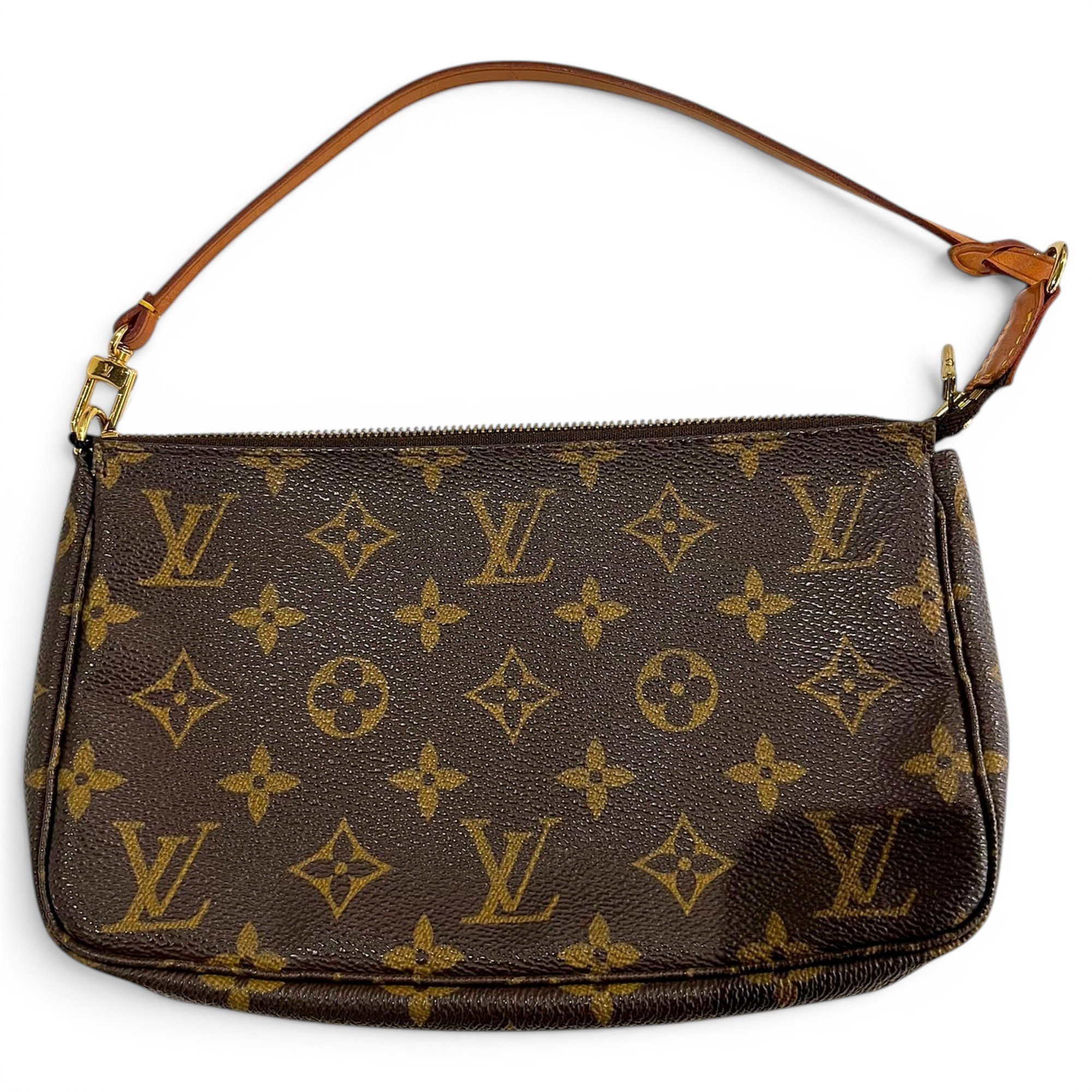 Pochette Trunk leather clutch bag