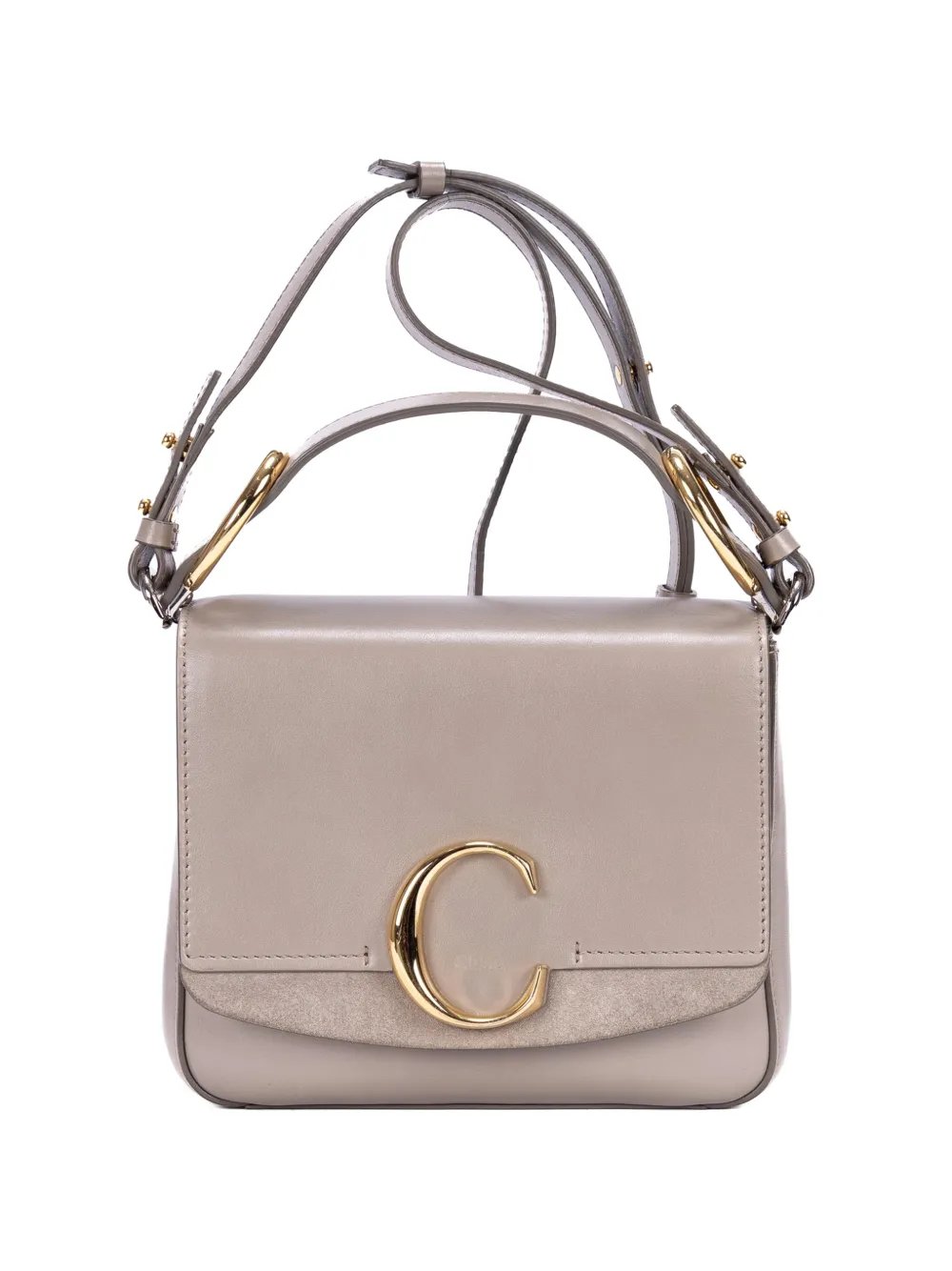C logo shoulder bag