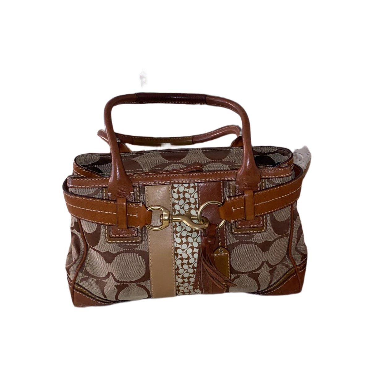 Leather handbag