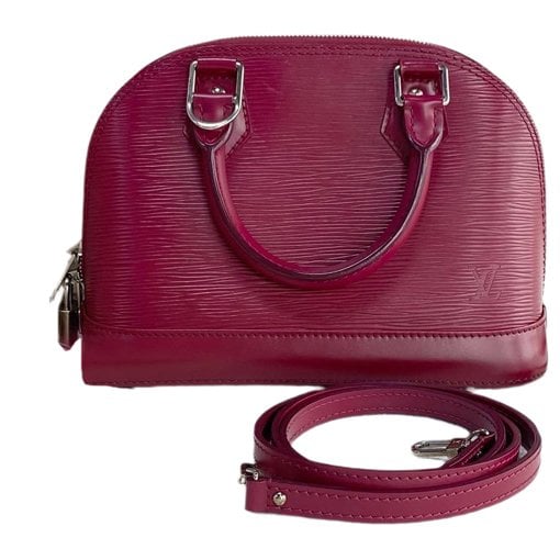 Alma leather handbag