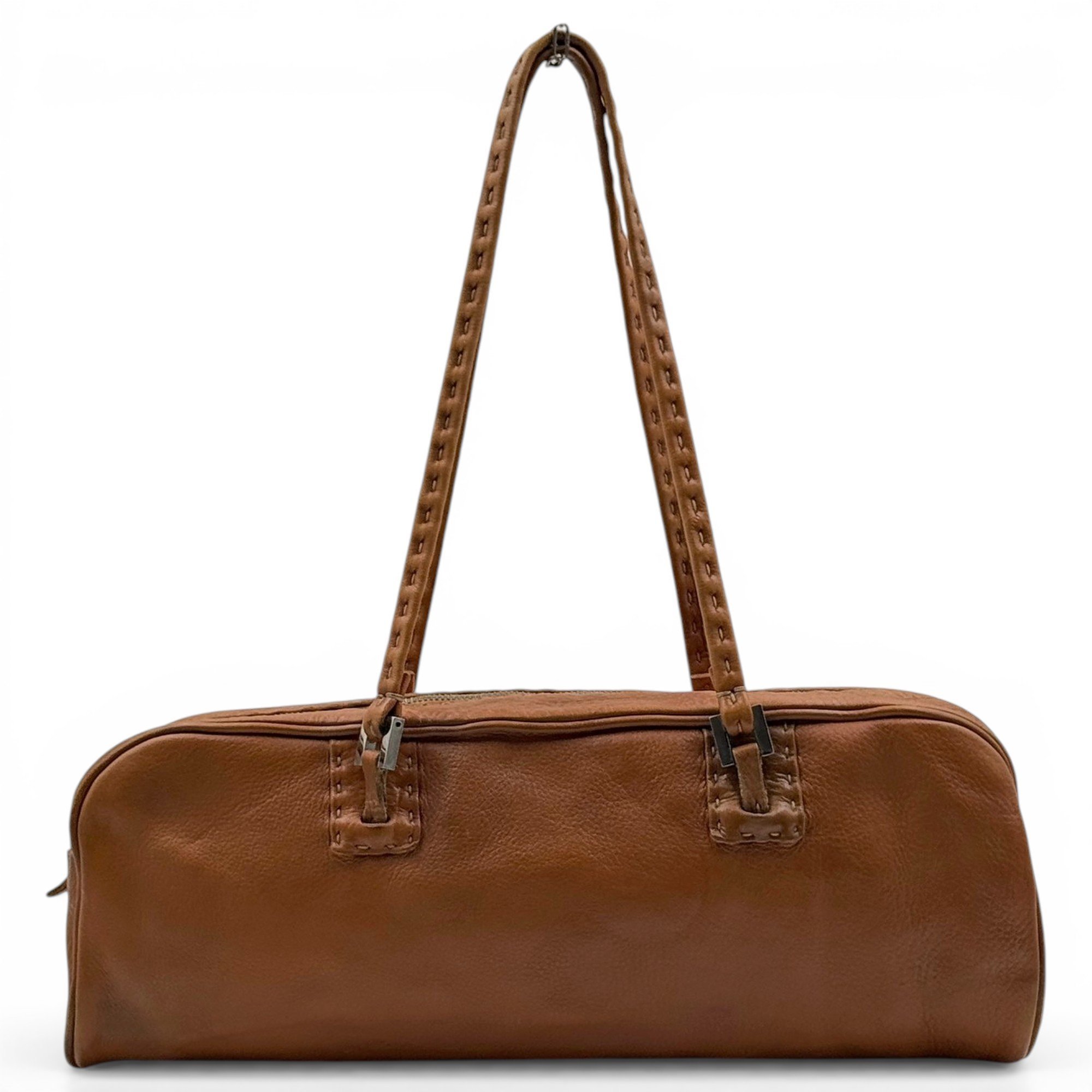 Fendi Carla Selleria leather handbag