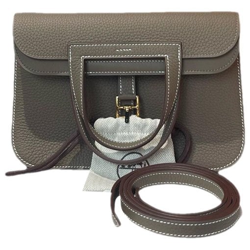 Halzan leather handbag