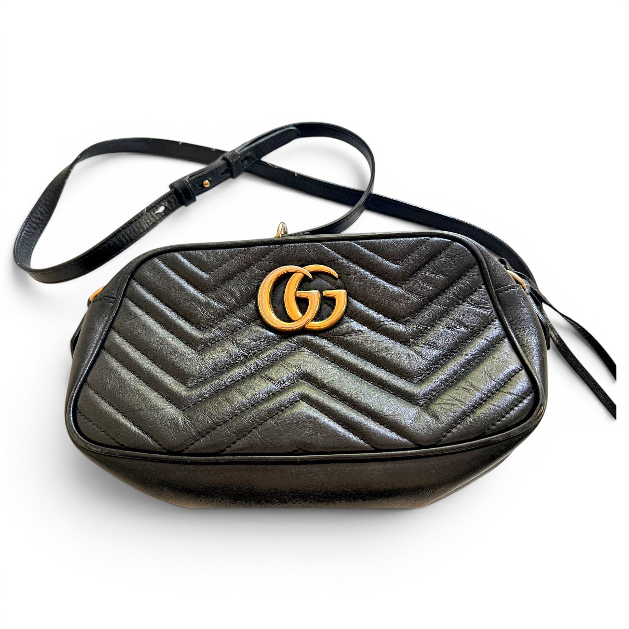GG Marmont leather crossbody bag