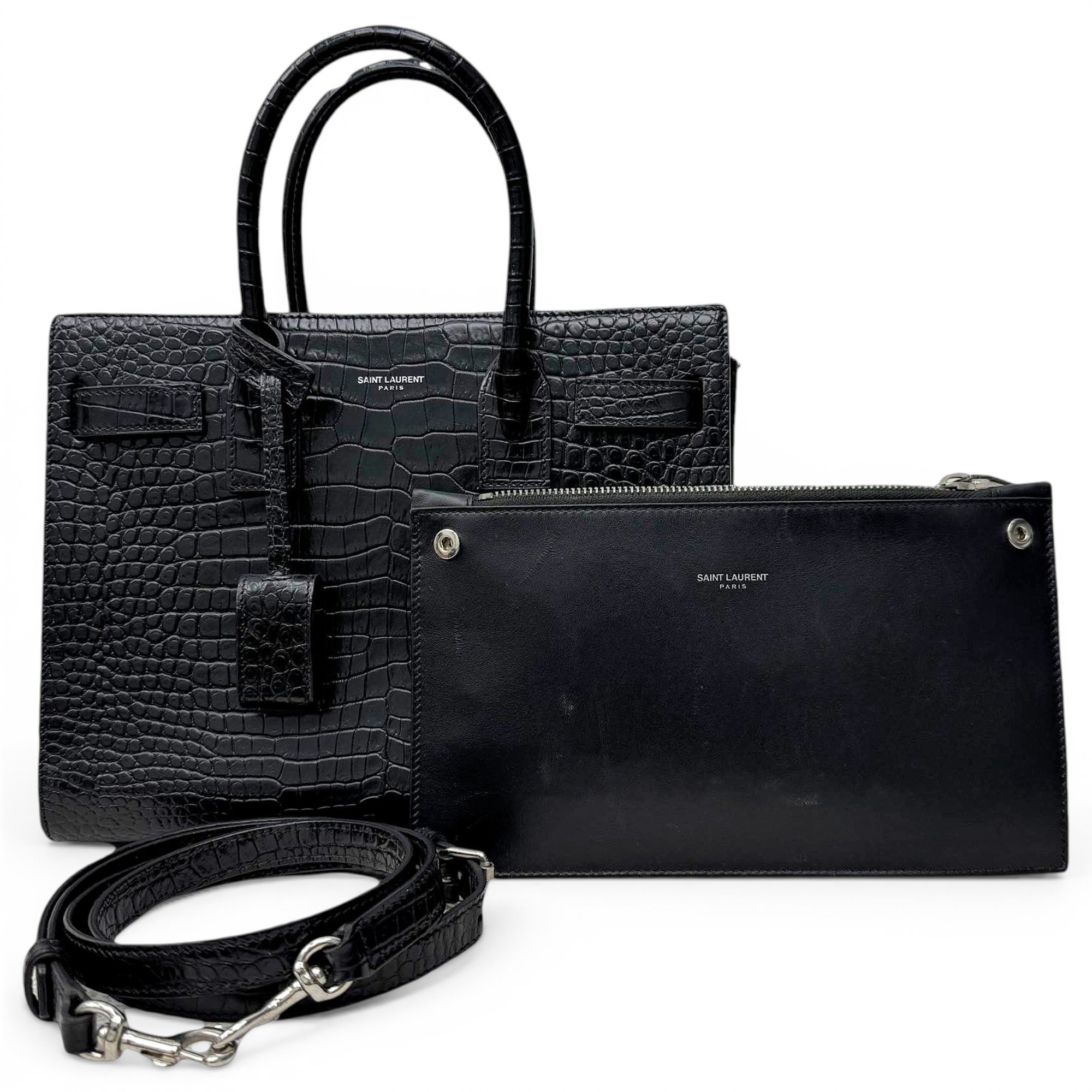 Sac de Jour leather handbag