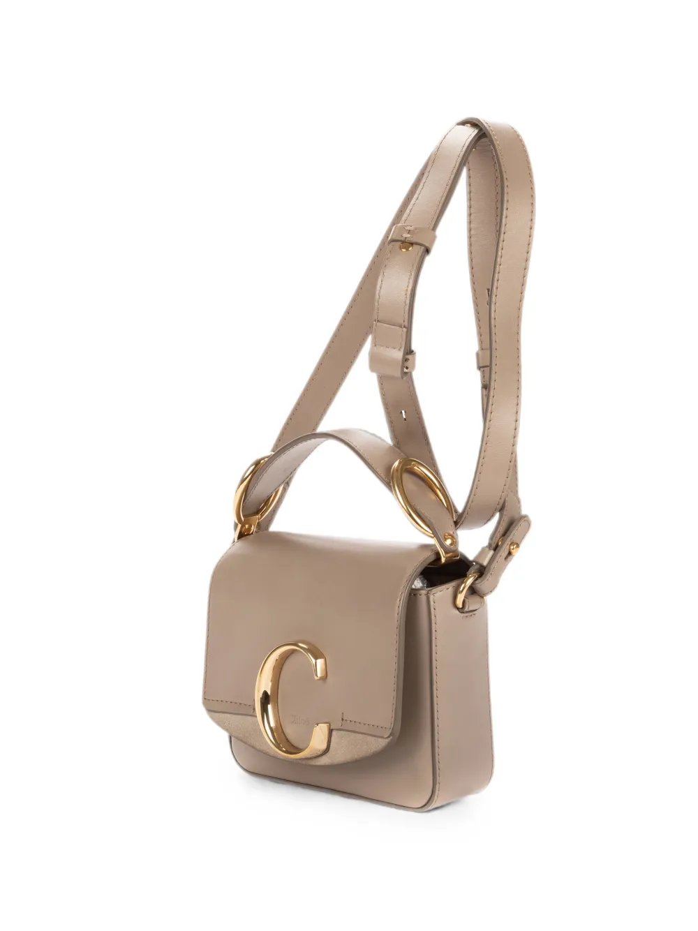 mini C tote bag