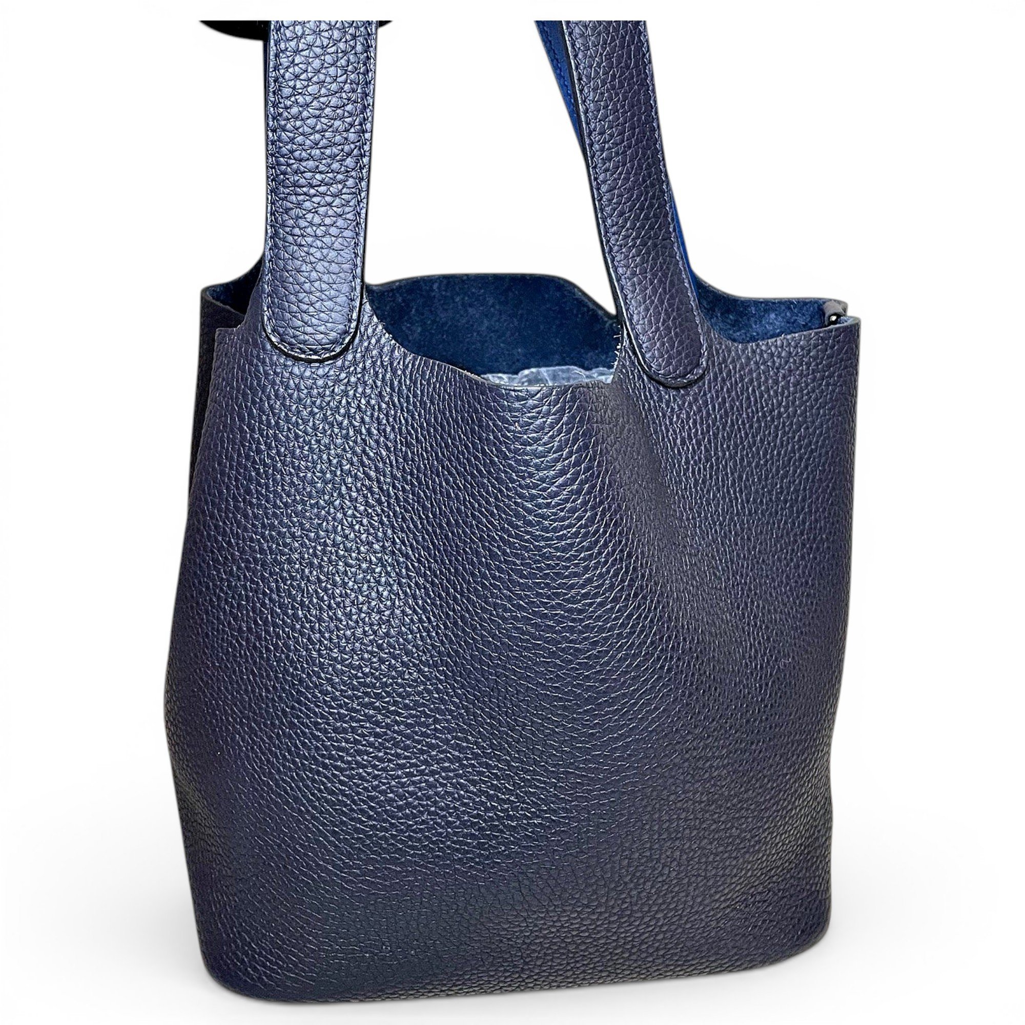 Picotin leather handbag