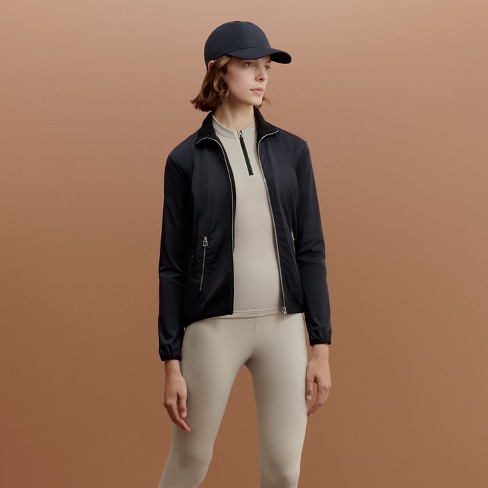 Navy Warm-up Fleece