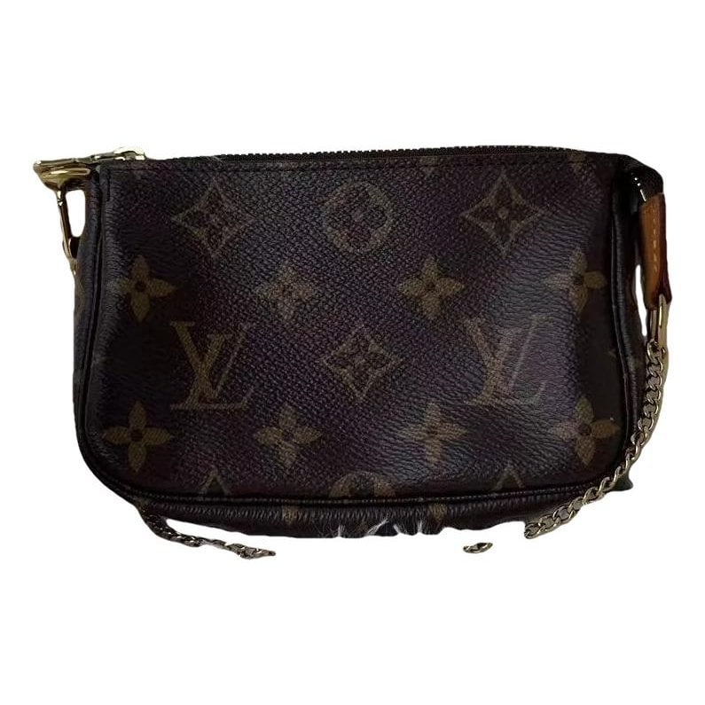 Pochette Accessoire leather handbag