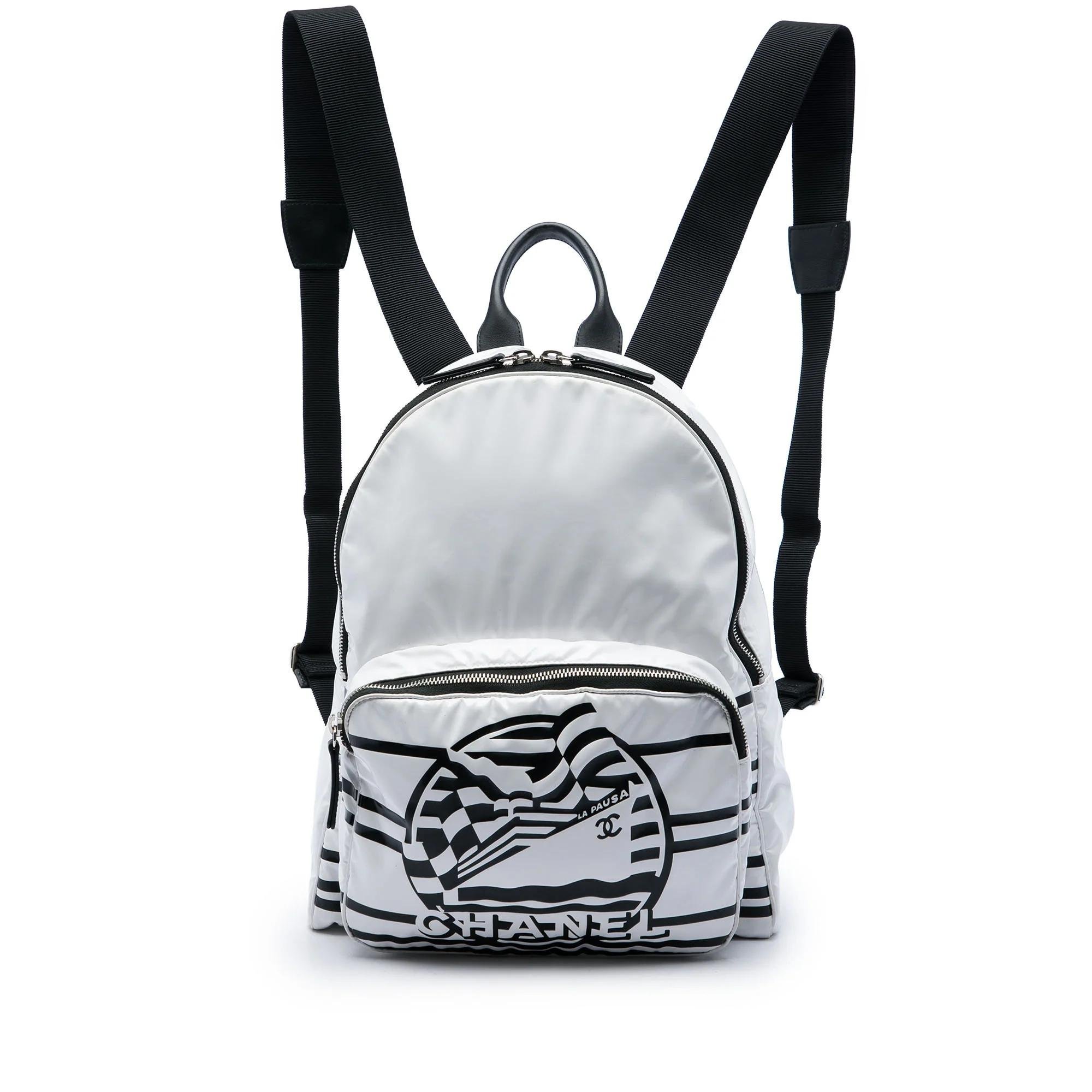 Leather backpack