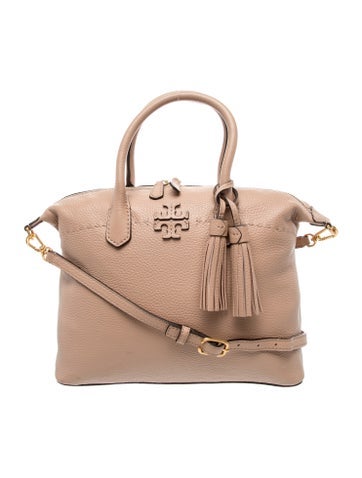 Leather Top Handle Bag