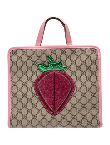 GG Supreme Top Handle Bag
