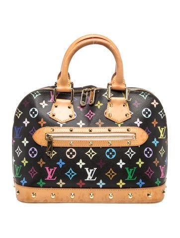 Multicolore Monogram Alma PM