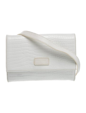 Courreges Leather Crossbody Bag