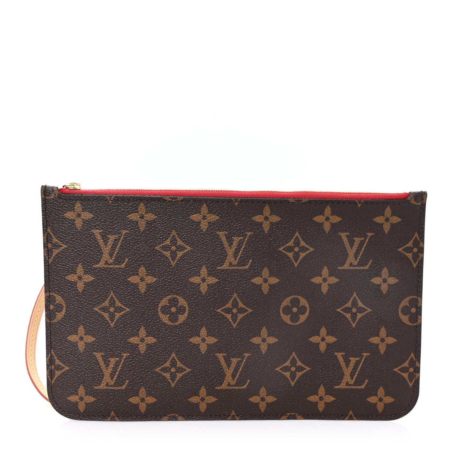 Louis Vuitton Monogram Neverfull MM GM Pochette Cherry