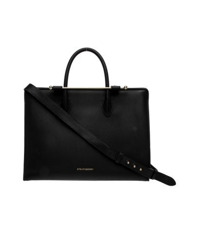 Strathberry Leather Top Handle Bag