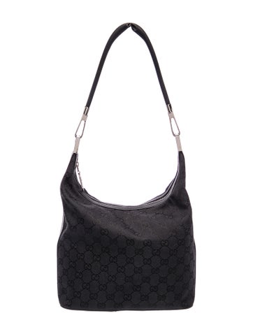 GG Canvas Shoulder Bag Vintage