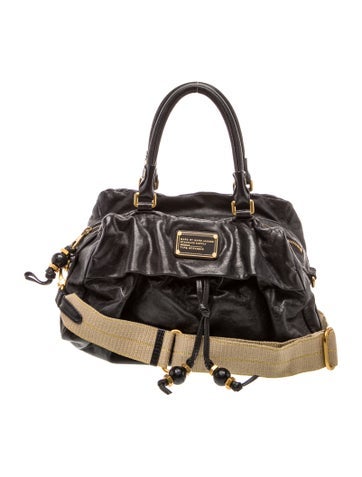 Leather Top Handle Bag